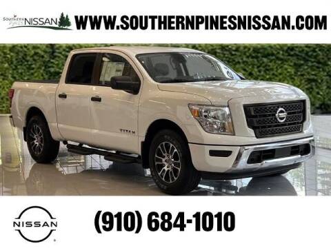 2022 Nissan Titan for sale at PHIL SMITH AUTOMOTIVE GROUP - Pinehurst Nissan Kia in Southern Pines NC