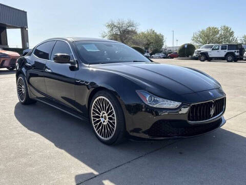 2014 Maserati Ghibli for sale at KIAN MOTORS INC in Plano TX