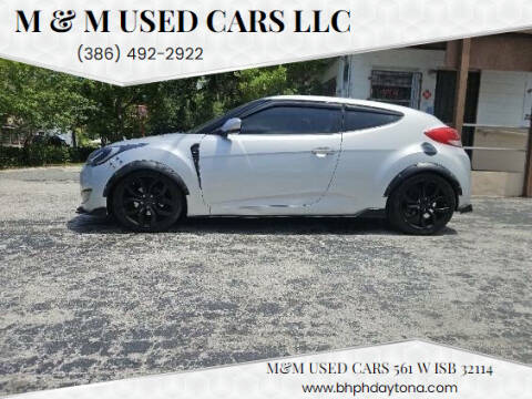 2012 Hyundai Veloster for sale at M & M Used Cars LLC in Daytona Beach FL