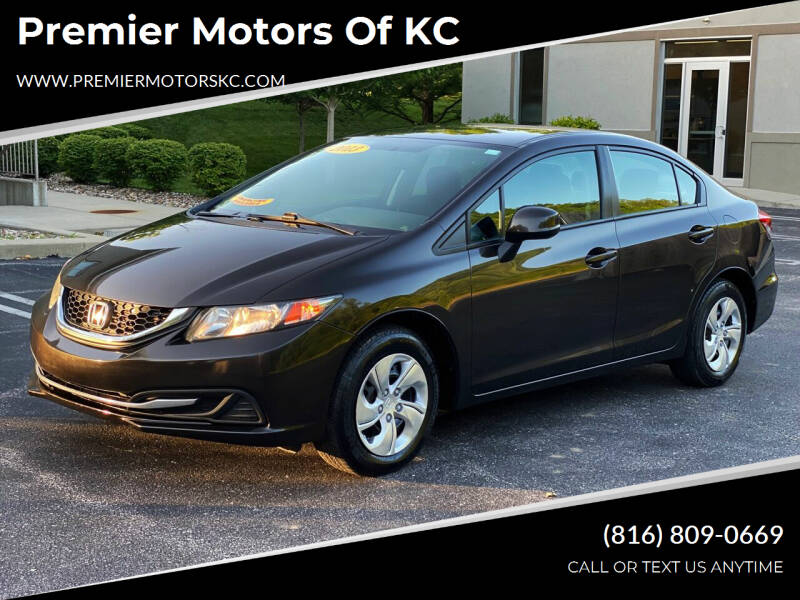2013 Honda Civic for sale at Premier Motors of KC in Kansas City MO