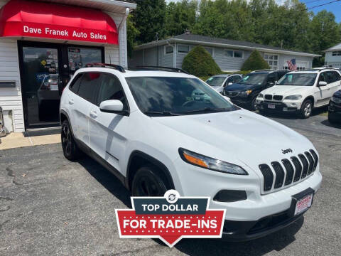 2018 Jeep Cherokee for sale at Dave Franek Automotive in Wantage NJ