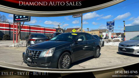 2012 Cadillac CTS for sale at DIAMOND AUTO SALES LLC in Milwaukee WI