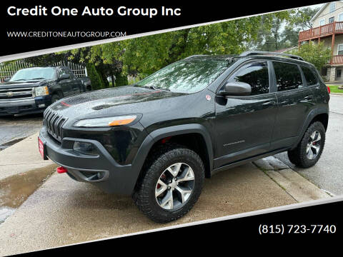 2014 Jeep Cherokee for sale at Credit One Auto Group inc in Joliet IL