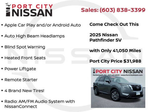 2025 Nissan Pathfinder SV