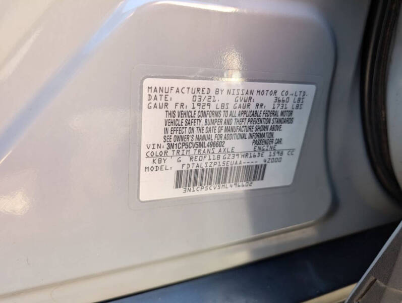 2021 Nissan Kicks SV