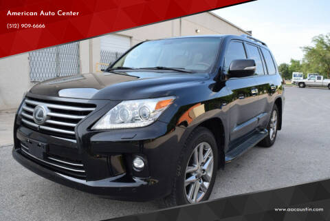 2014 Lexus LX 570 for sale at American Auto Center in Austin TX