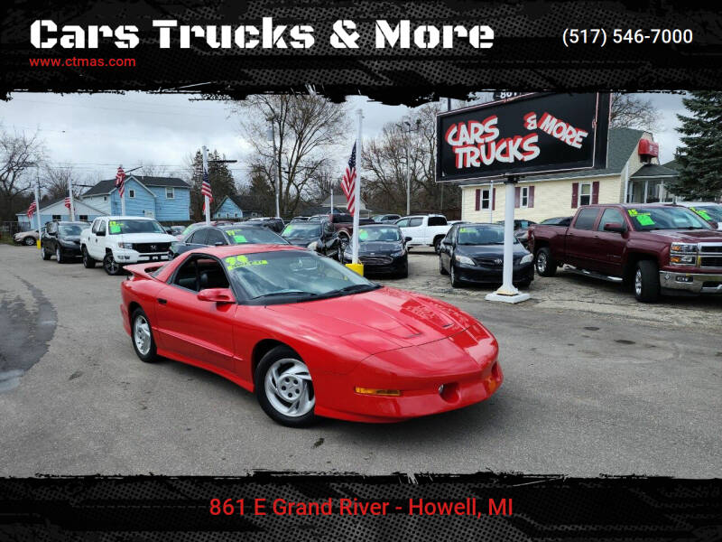 1994 Pontiac Firebird for sale at Cars Trucks & More in Howell MI