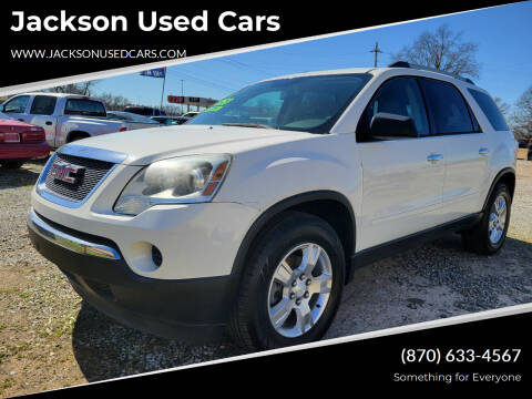 2011 GMC Acadia for sale at Jackson Used Cars in Forrest City AR