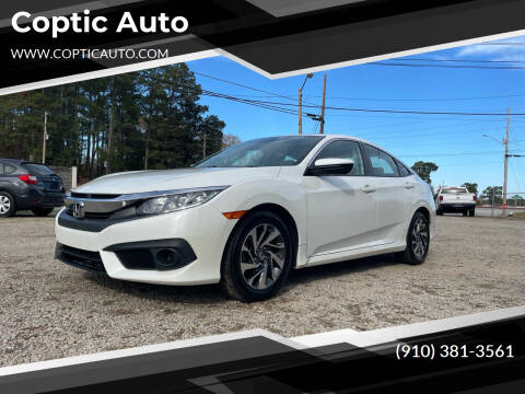 2018 Honda Civic for sale at Coptic Auto in Wilson NC
