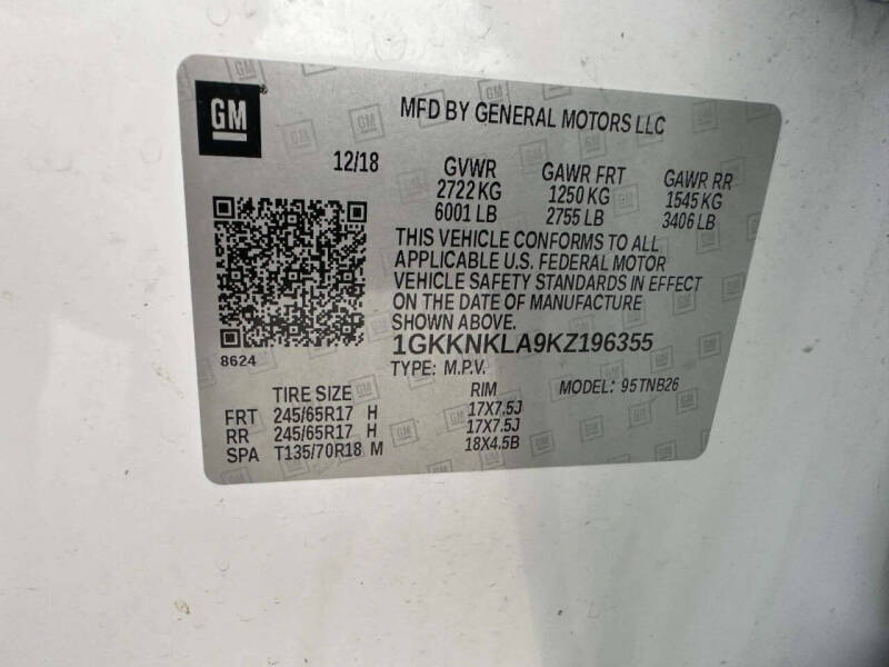 2019 GMC Acadia SLE-1