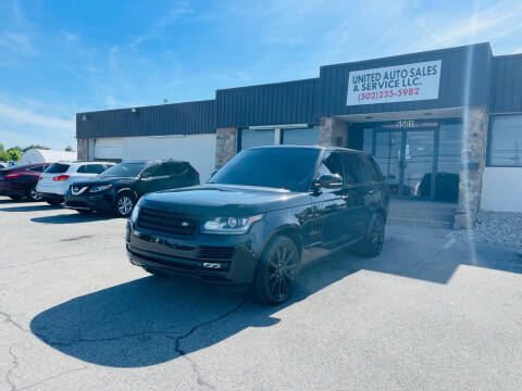 2015 Land Rover Range Rover for sale at United Auto Sales and Service in Louisville KY