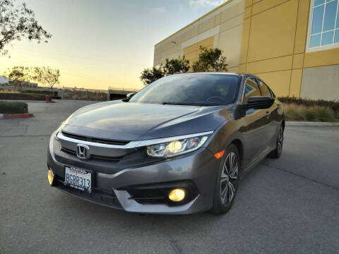 2018 Honda Civic for sale at alfis auto sales in Corona CA