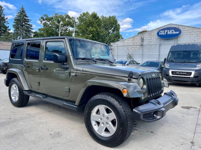 2015 Jeep Wrangler Unlimited for sale at Alpha Auto Sales in Detroit, MI