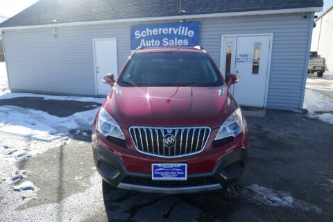 2016 Buick Encore for sale at SCHERERVILLE AUTO SALES in Schererville IN