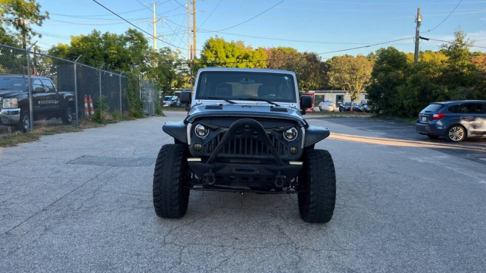 2011 Jeep Wrangler Unlimited for sale at East Auto Sales LLC in Raleigh, NC