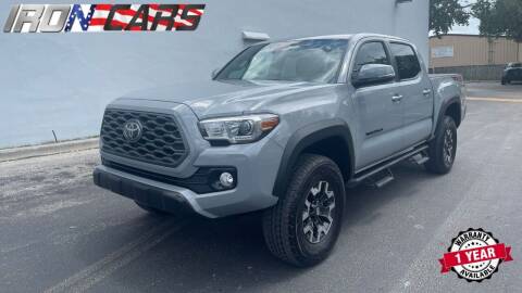 2020 Toyota Tacoma for sale at IRON CARS in Hollywood FL
