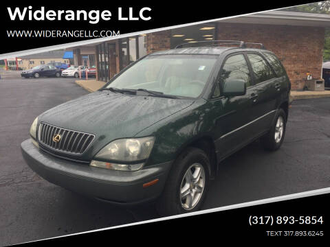 1999 Lexus RX 300 for sale at Widerange LLC in Greenwood IN