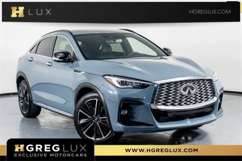 2023 Infiniti QX55 for sale at HGREG LUX EXCLUSIVE MOTORCARS in Pompano Beach FL