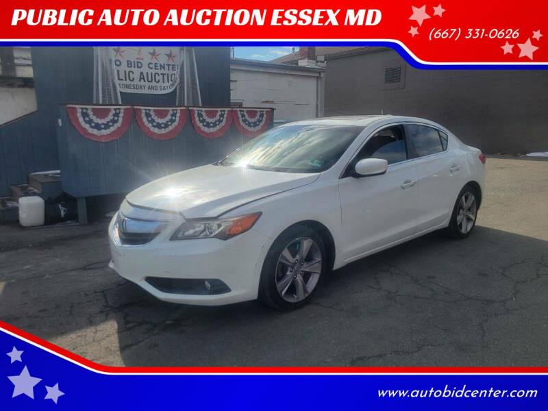 2013 Acura ILX for sale at PUBLIC AUTO AUCTION ESSEX MD in Essex MD