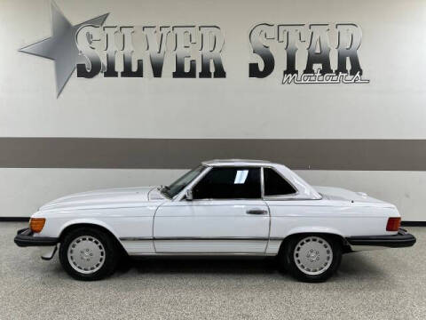 1988 Mercedes-Benz 560-Class for sale at SILVERSTAR MOTORS in Midlothian TX