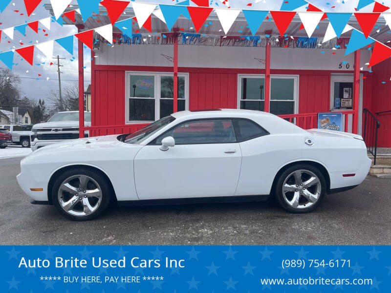 2013 Dodge Challenger for sale at Auto Brite Used Cars Inc in Saginaw MI