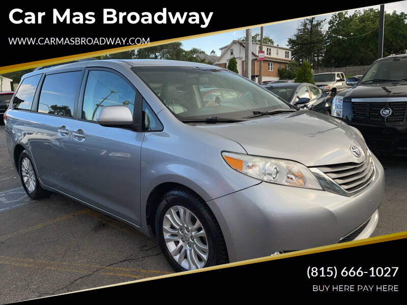 2012 Toyota Sienna for sale at Car Mas Broadway in Crest Hill IL