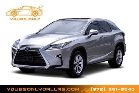 2019 Lexus RX 350 for sale at VDUBS ONLY in Plano TX