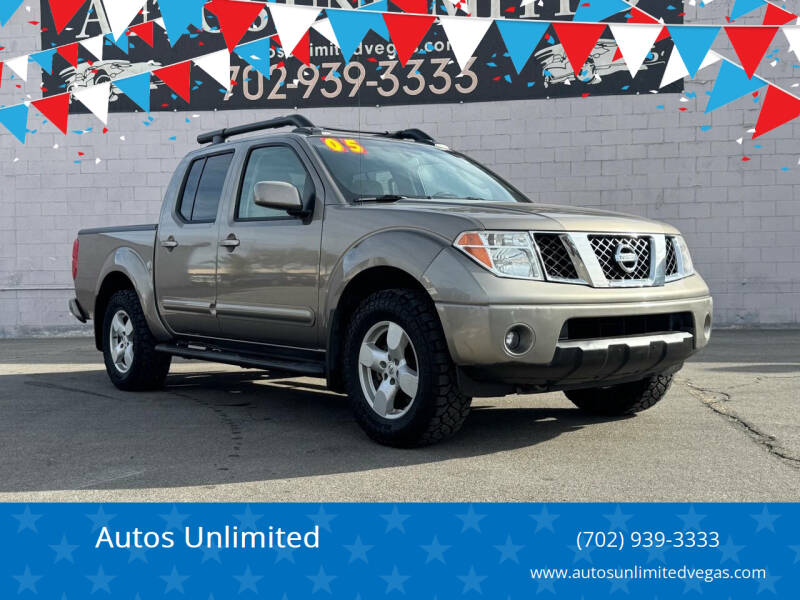 2005 Nissan Frontier for sale at Autos Unlimited in Las Vegas NV