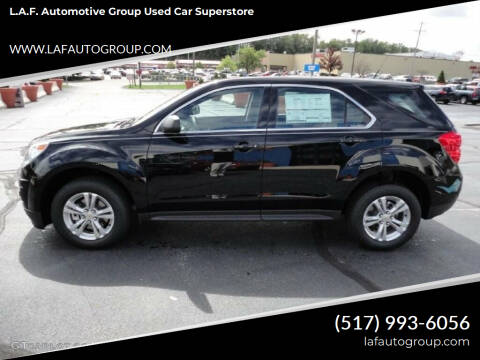 2012 Chevrolet Equinox for sale at L.A.F. Automotive Group Used Car Superstore in Lansing MI