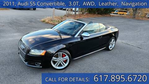 2011 Audi S5 for sale at Carlot Express in Stow MA