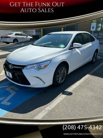 2017 Toyota Camry for sale at Get The Funk Out Auto Sales in Nampa ID