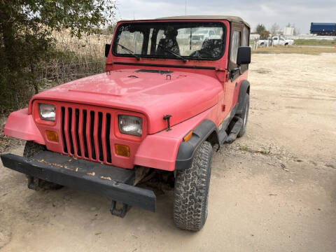 1995 Jeep Wrangler for sale at SCOTT HARRISON MOTOR CO in Houston TX