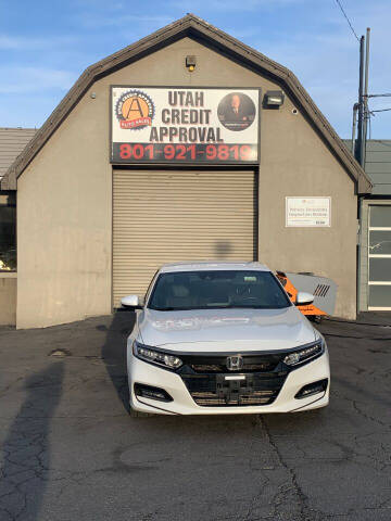 2018 Honda Accord for sale at Utah Credit Approval Auto Sales in Murray UT