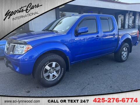 2013 Nissan Frontier for sale at Sports Cars International in Lynnwood WA