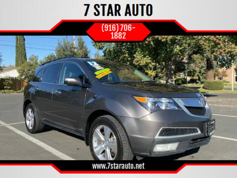 2012 Acura MDX for sale at 7 STAR AUTO in Sacramento CA