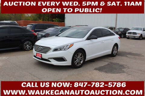 2017 Hyundai Sonata for sale at Waukegan Auto Auction in Waukegan IL