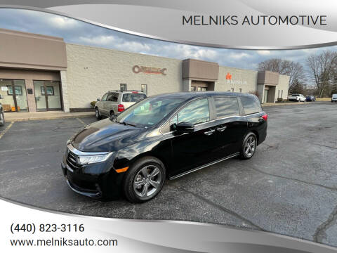 2022 Honda Odyssey for sale at Melniks Automotive in Berea OH