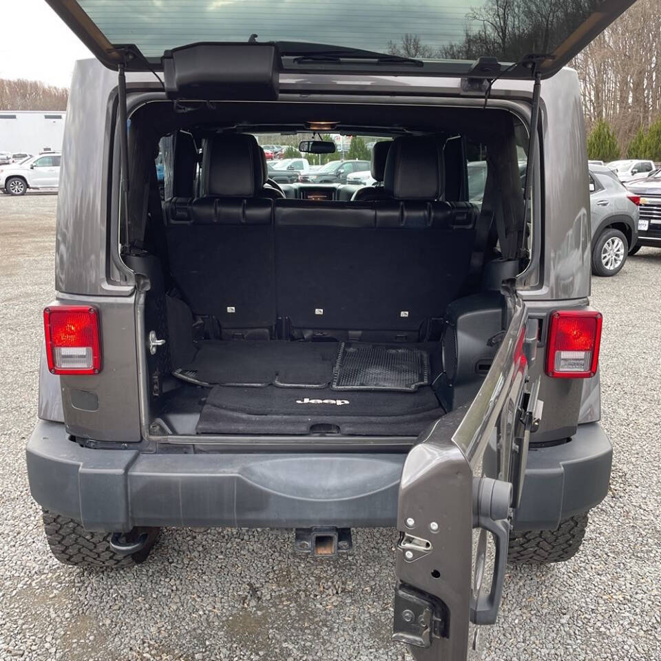 2014 Jeep Wrangler Unlimited for sale at JM4 Auto in Webster, NY