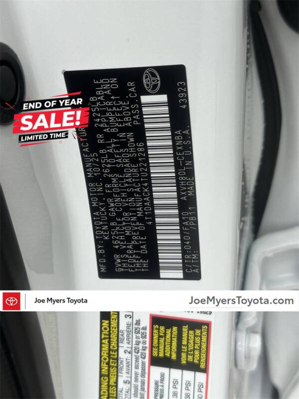 2026 Toyota Camry LE