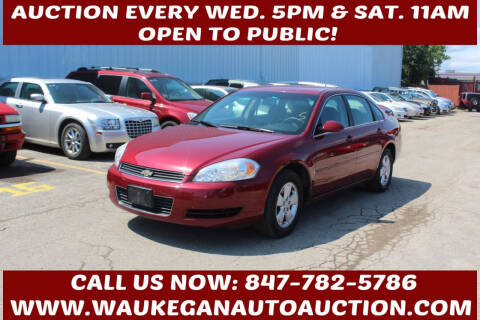 2007 Chevrolet Impala for sale at Waukegan Auto Auction in Waukegan IL