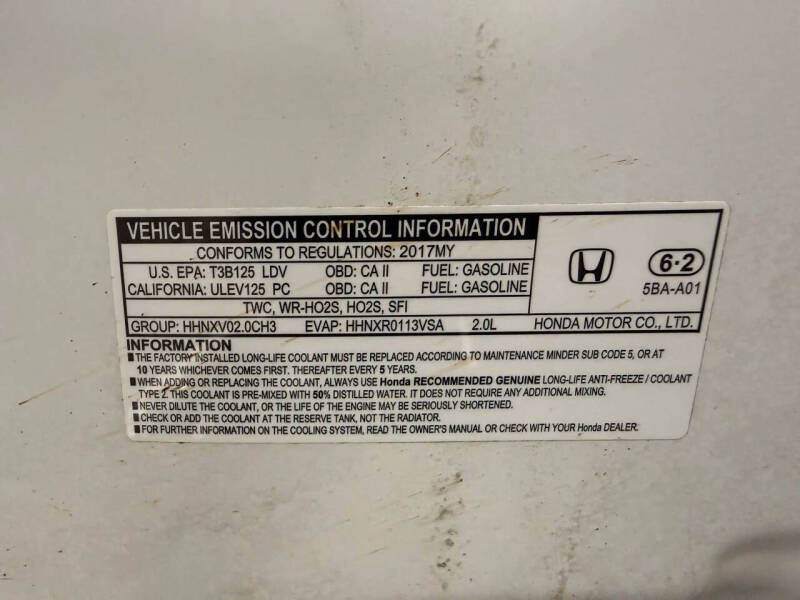 2017 Honda Civic EX