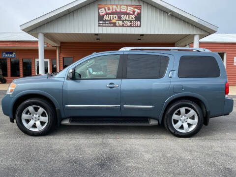 Nissan Armada For Sale in Paragould AR Sunset Auto Sales