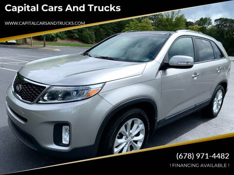 2014 Kia Sorento for sale at Capital Cars and Trucks in Gainesville GA