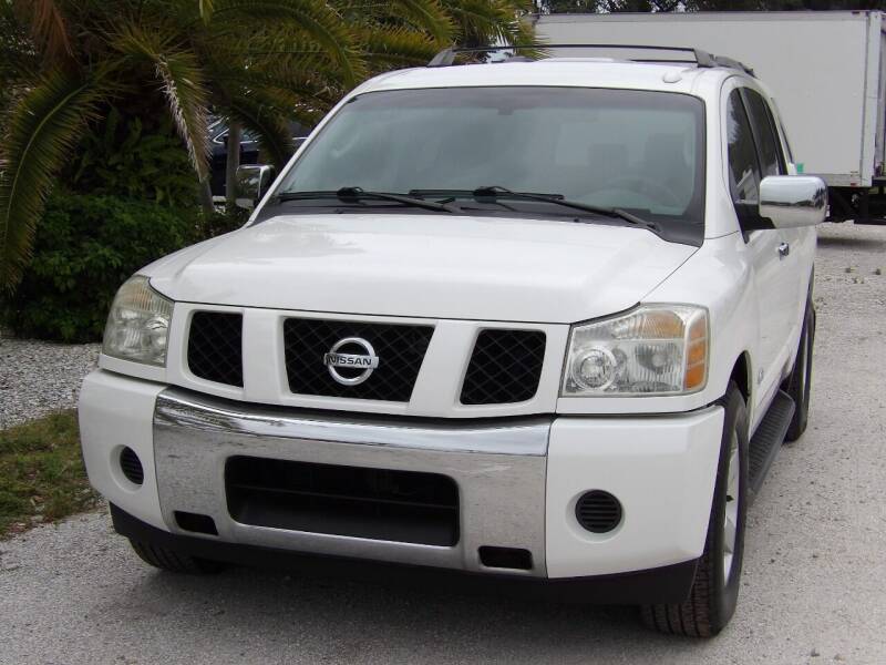 Used 2006 Nissan Armada SE with VIN 5N1AA08A46N707446 for sale in Fort Myers, FL