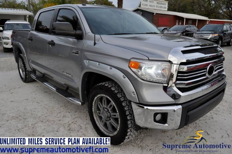 2017 Toyota Tundra for sale at Supreme Automotive in Land O Lakes FL