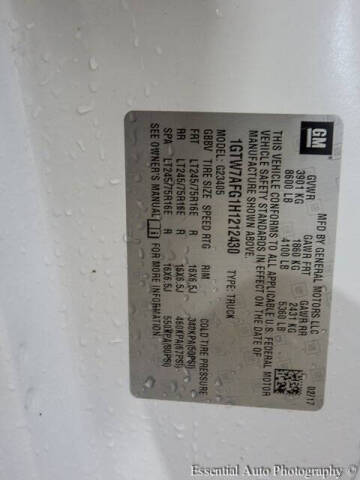 2017 GMC Savana 2500