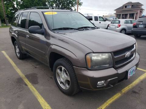2008 Chevrolet TrailBlazer for sale at Low Price Auto and Truck Sales, LLC in Salem OR