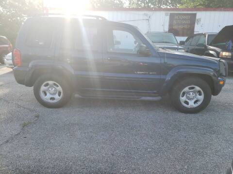2002 Jeep Liberty for sale at McKinney Auto Sales in Mckinney TX