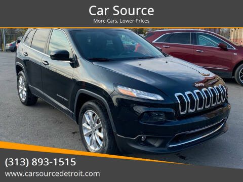 2016 Jeep Cherokee for sale at Car Source in Detroit MI