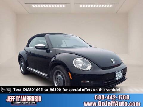 2013 Volkswagen Beetle Convertible for sale at Jeff D'Ambrosio Auto Group in Downingtown PA